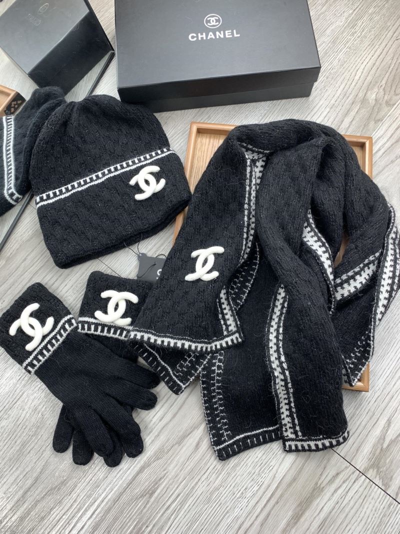 Chanel Caps Scarfs